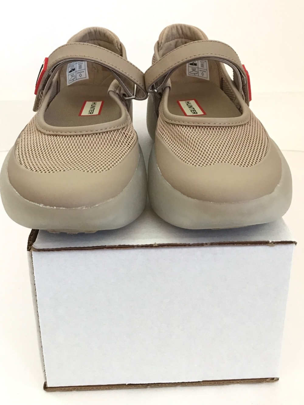 HUNTER Mire Mary Jane Mesh Shoe Tan Sneakers Women’s Size 6 - Picture 6 of 15